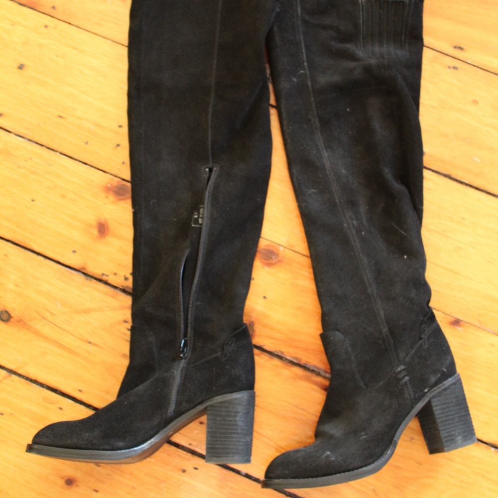 Women's Cienega Black Heel Boot